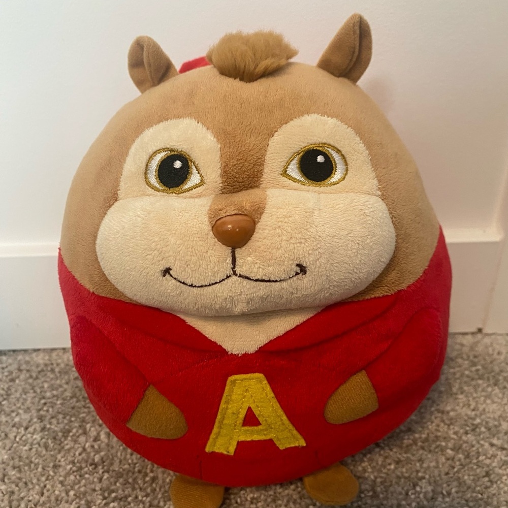 Ty Beanie Ballz plush toy Alvin and the Chipmunks Alvin